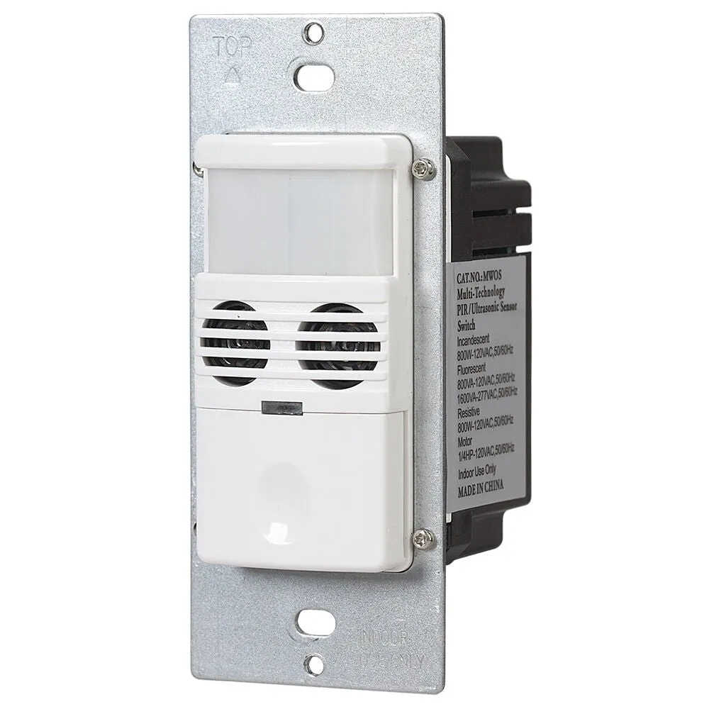 Intermatic IOS-DOV-DT In-Wall PIR/Ultrasonic Occupancy/Vacancy Sensor
