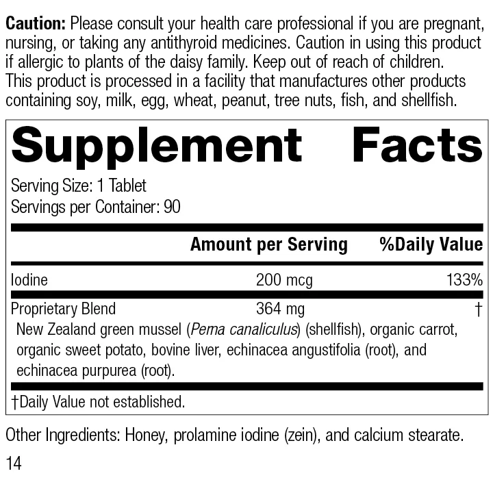 Iodomere®, 90 Tablets