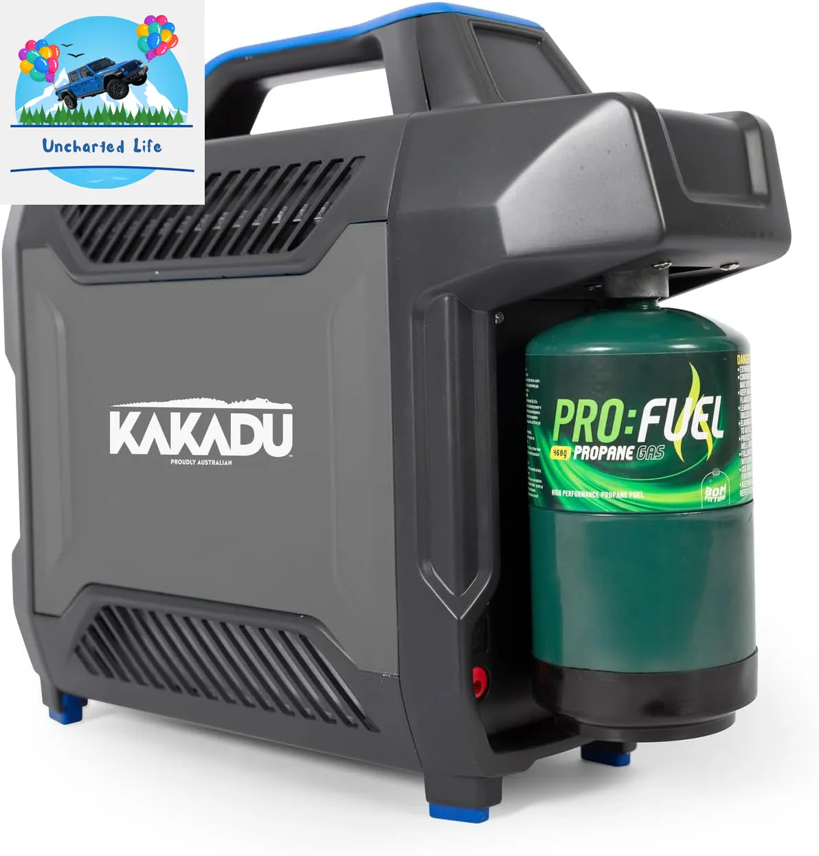 Kakadu Portable Camping Outback Shower: Instant Hot Water Anywhere
