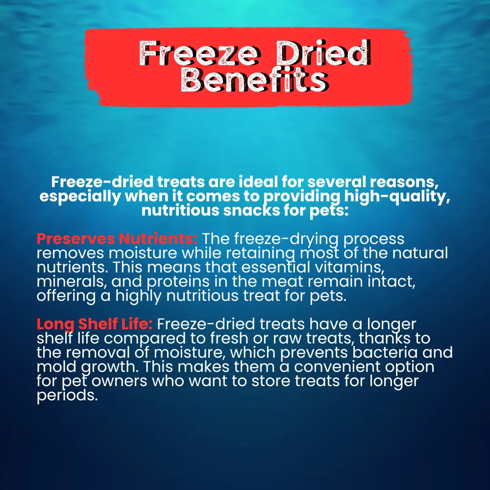 Kanu Pet Freeze Dried Wild Alaska White Fish Dog Treat