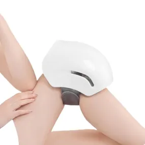 Knee Massager I Cordless & Rechargeable Massager with Heat & Vibration Therapy I Portable Pain Relief Solution for On-The-Go Living