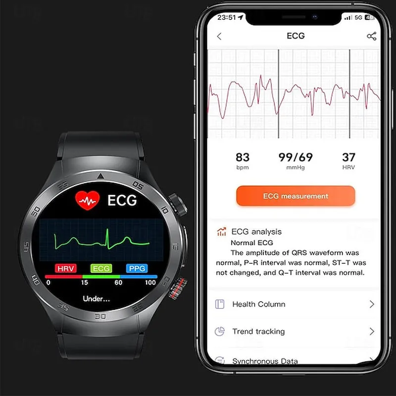 Laser Physiotherapy Blood Glucose Smart Watch