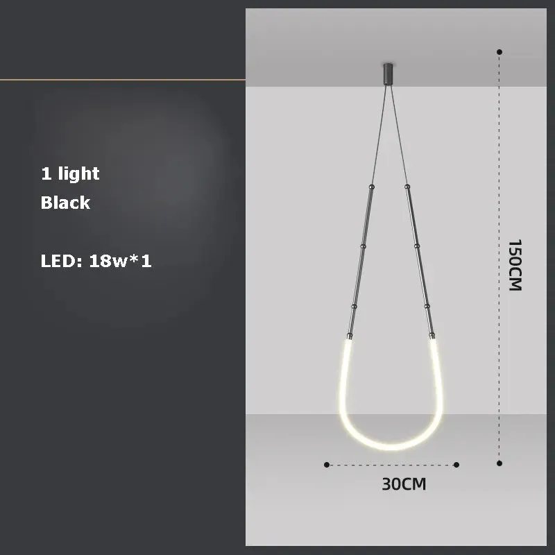 LED DIY Minimalism Stainless Steel Gold Black Designer Lustre Lamparas De Techo Ceiling Lights.Ceiling Lamp For Living Room