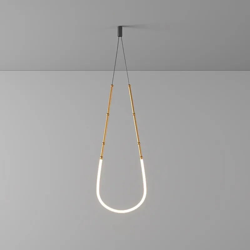 LED DIY Minimalism Stainless Steel Gold Black Designer Lustre Lamparas De Techo Ceiling Lights.Ceiling Lamp For Living Room