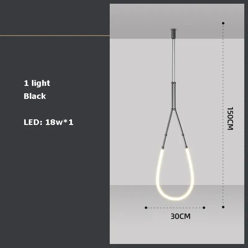 LED DIY Minimalism Stainless Steel Gold Black Designer Lustre Lamparas De Techo Ceiling Lights.Ceiling Lamp For Living Room