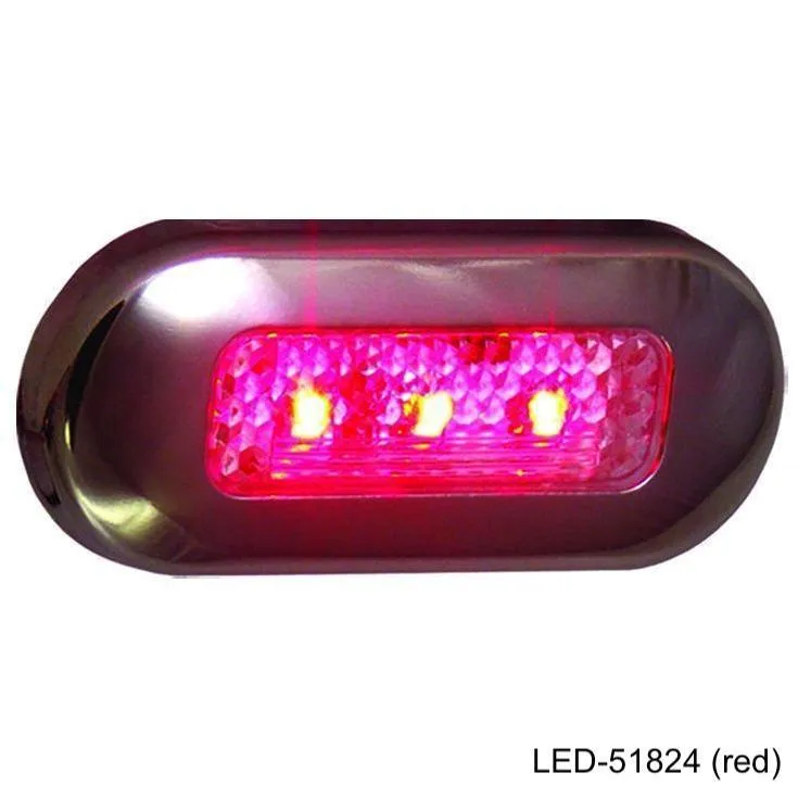 LED Oblong Courtesy Lights