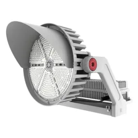 LED Sports Flood Light, 500 Watts, 70000 Lumens, 5000K, 120-277V, Trunnion Mount