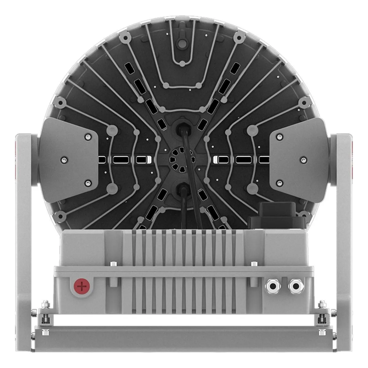 LED Sports Flood Light, 500 Watts, 70000 Lumens, 5000K, 120-277V, Trunnion Mount