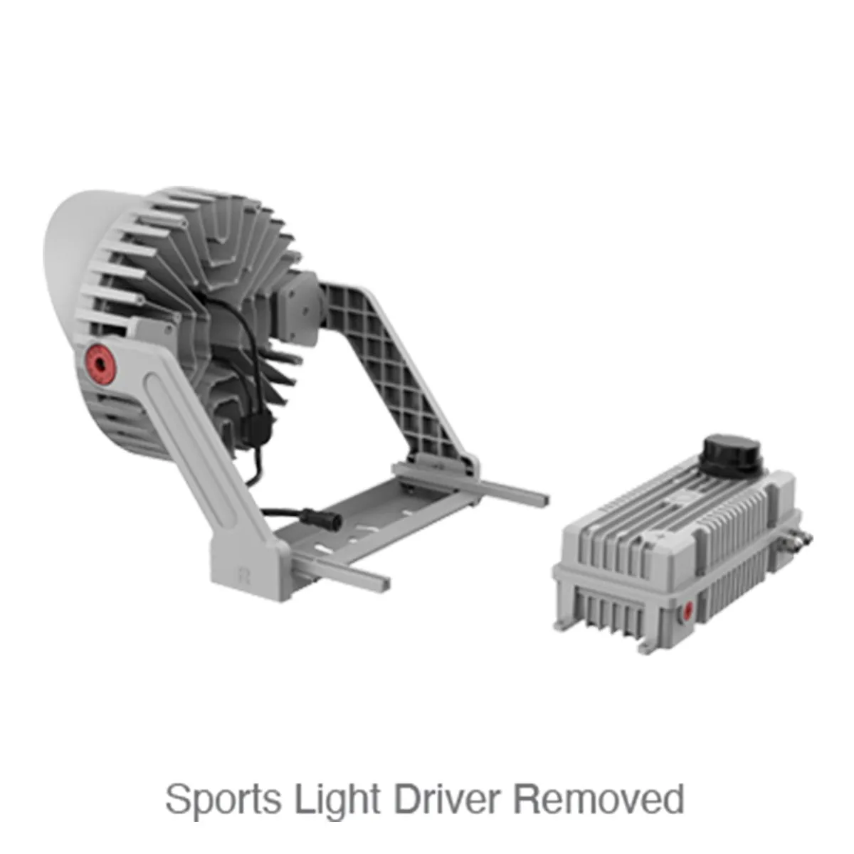 LED Sports Flood Light, 500 Watts, 70000 Lumens, 5000K, 120-277V, Trunnion Mount