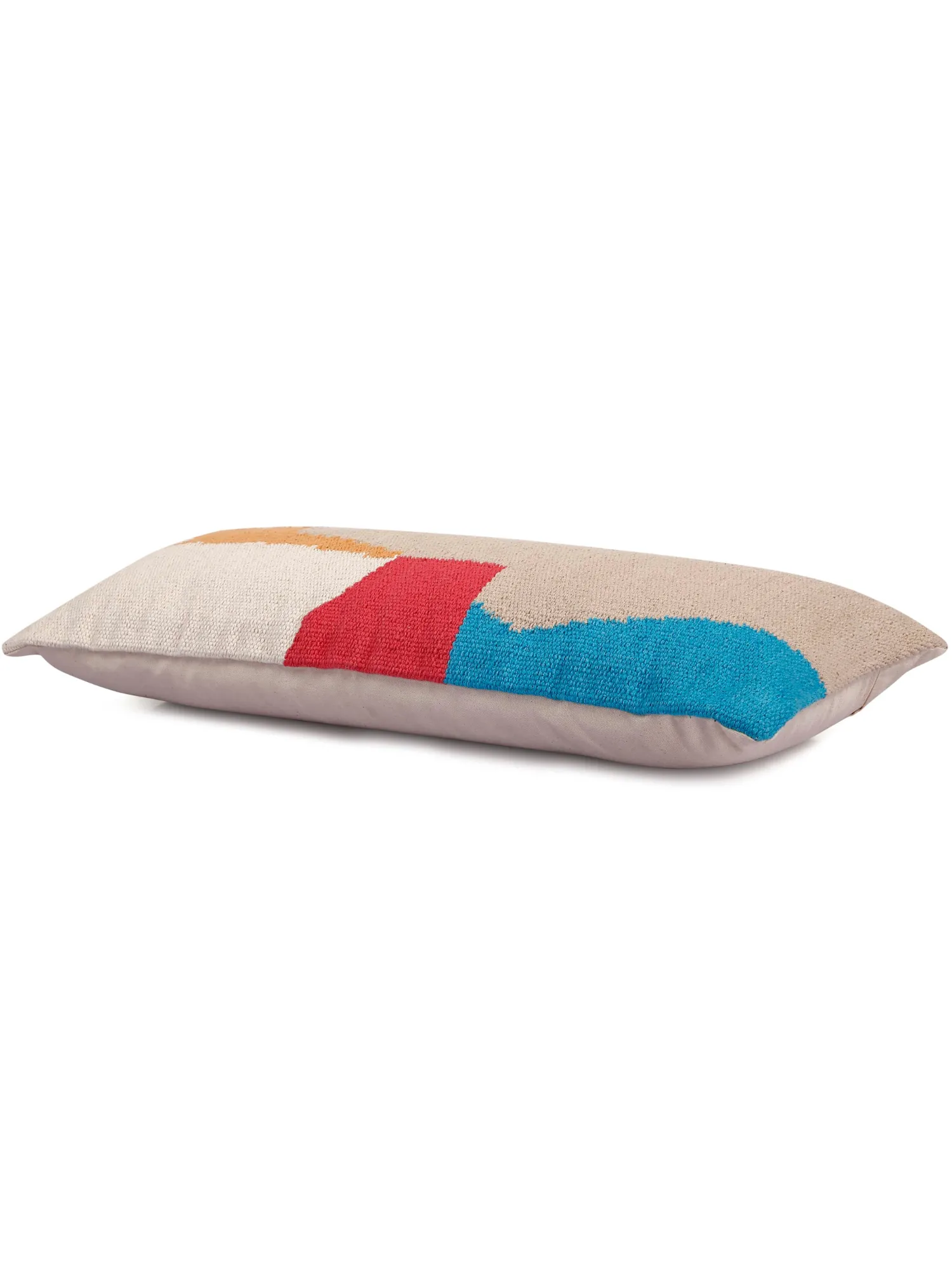Leh Handcrafted Lumbar Pillow - Multi