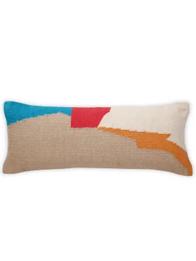 Leh Handcrafted Lumbar Pillow - Multi