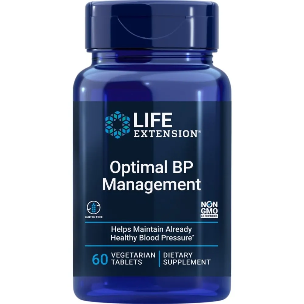 Life Extension Optimal BP Management 60 Tabs