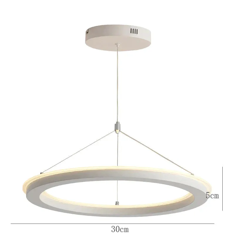 Light In The Bedroom Led Modern Minimalist Chandelier Diffuse Reflection Creative Dining Room Lamp Decoration Room Lamp
