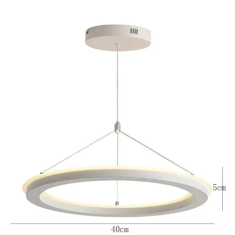 Light In The Bedroom Led Modern Minimalist Chandelier Diffuse Reflection Creative Dining Room Lamp Decoration Room Lamp