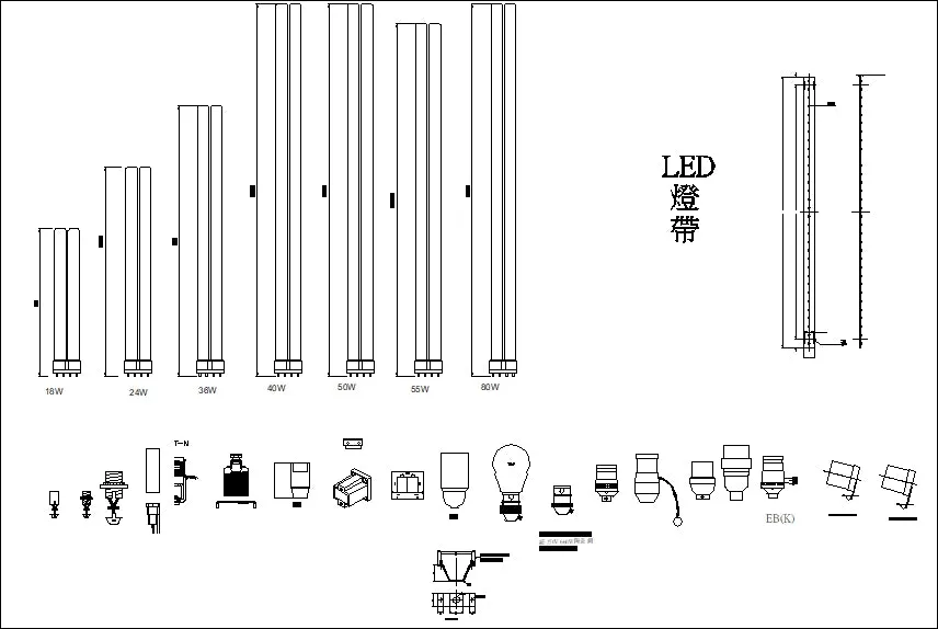 ★【Lighting hardware Autocad Blocks】-All kinds of Lighting Autocad Blocks Collection