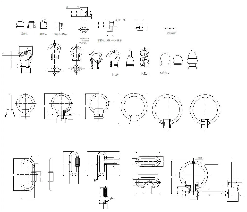 ★【Lighting hardware Autocad Blocks】-All kinds of Lighting Autocad Blocks Collection