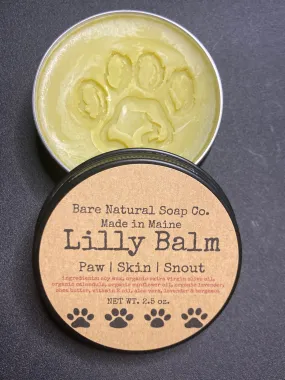 Lilly Balm | Natural Herbal Infused Dog Balm | Paw Skin Snout Balm