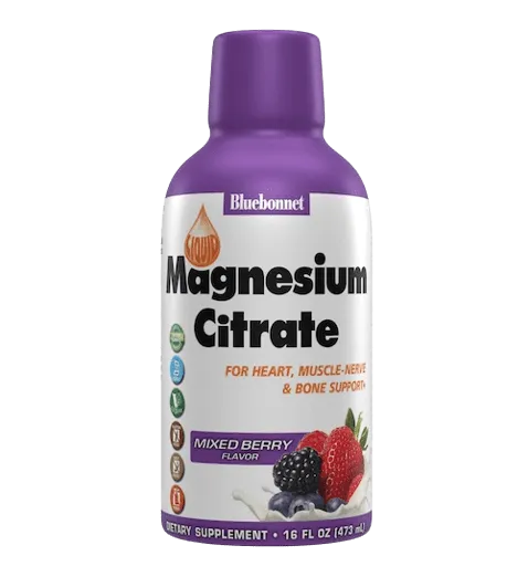 Liquid Magnesium Citrate Mixed Berry, 16 oz
