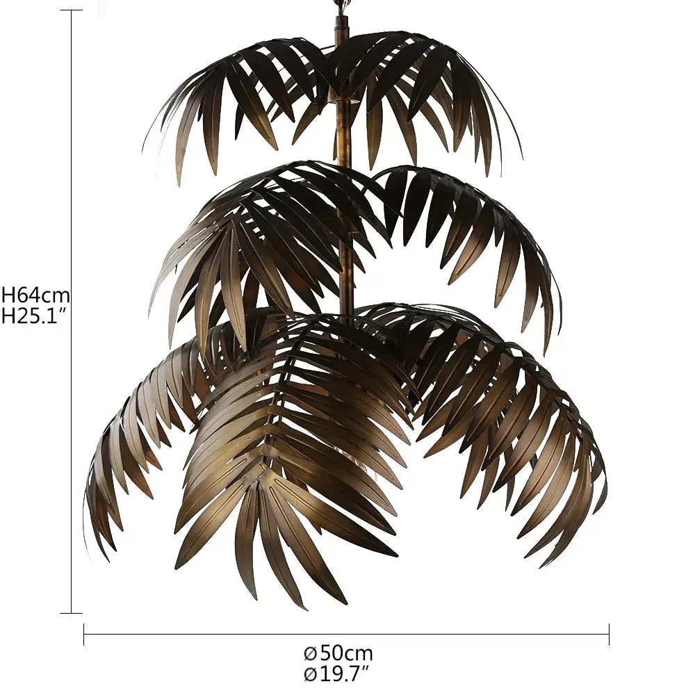 Loft Modern Coconut Tree Pendant Light LED E27 Industrial Creative Hanging Lamp For Living Room Restaurant Bedroom Lobby Hotel