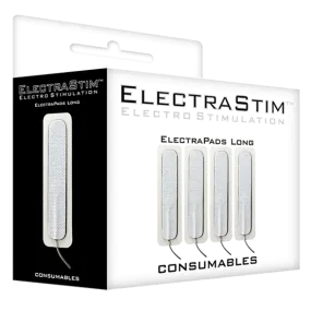 Long Self Adhesive ElectraPads (4 Pack) by Electrastim