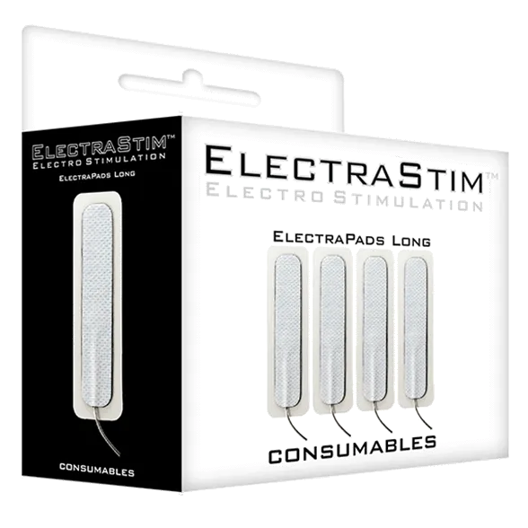 Long Self Adhesive ElectraPads (4 Pack) by Electrastim