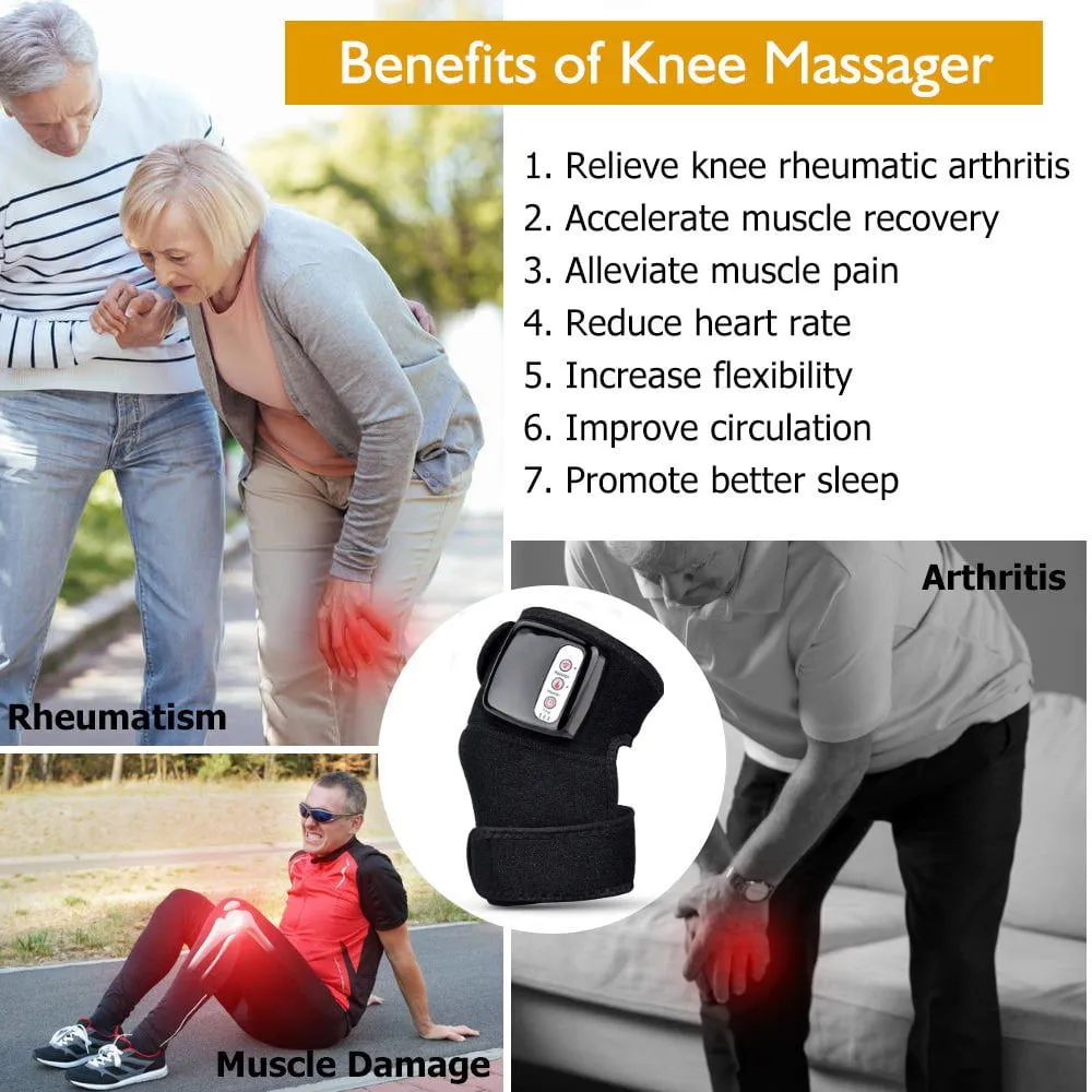 LovelyRLvely Electric Infrared Heating Knee Massager