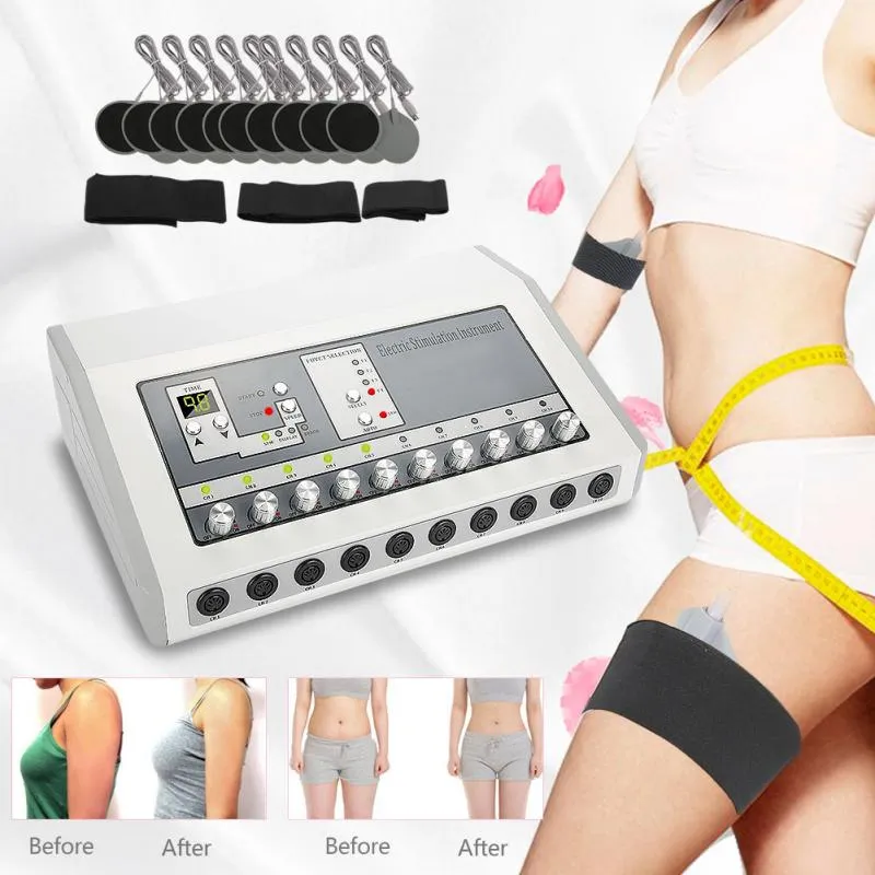 Low Frequency Digital Pulse Therapy Machine Pain Relief, Weight Loss,  Body Massager Face Lift Fat Reduction Slimming Beauty Health Machine