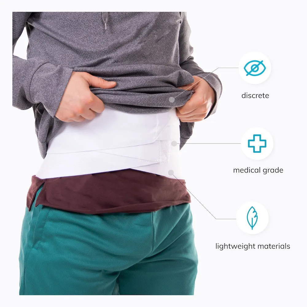 Lower Back Pain Brace | Lumbar Support Belt for Strained Muscles, Pinched Nerves & Herniated Discs