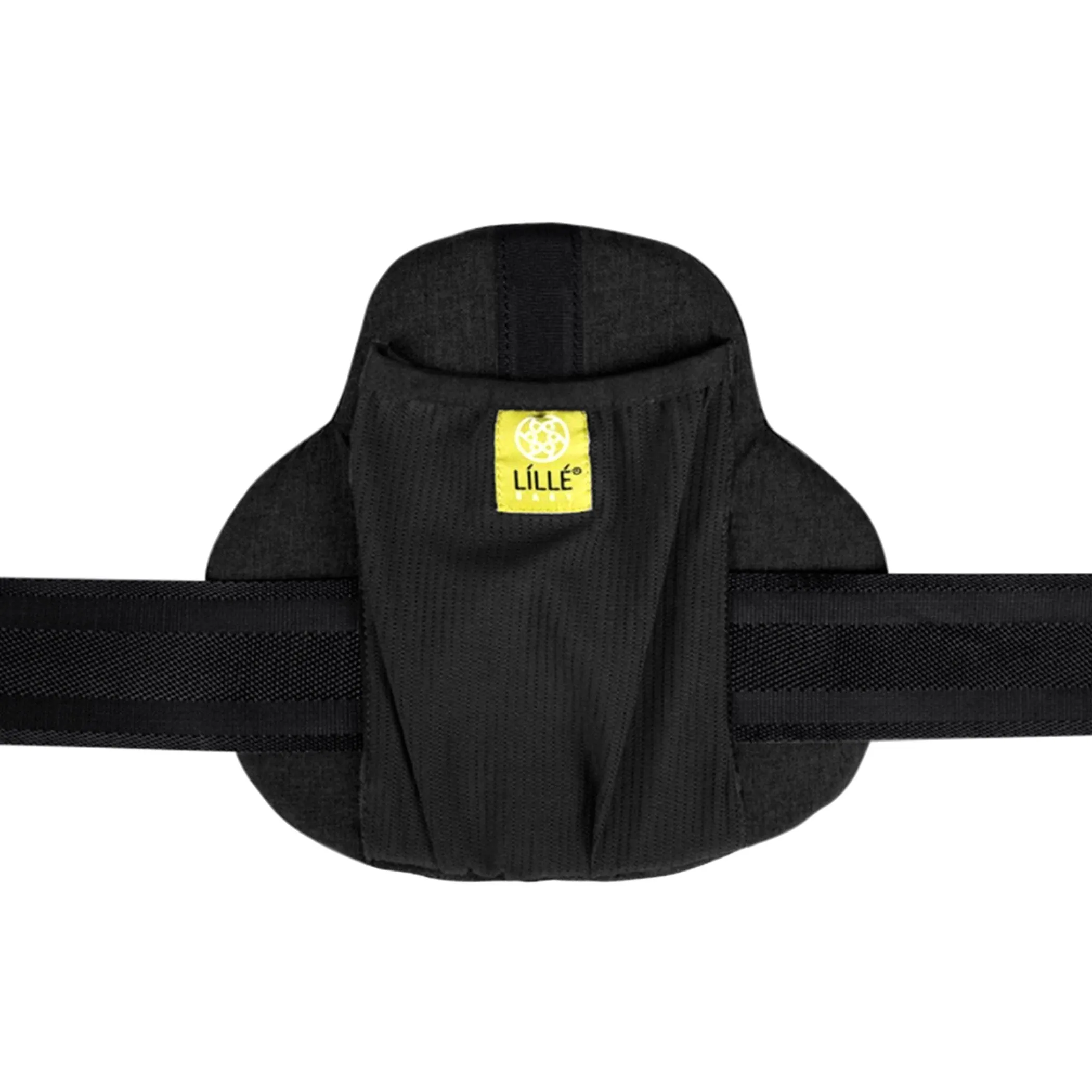 Lumbar Support with Pocket - Black