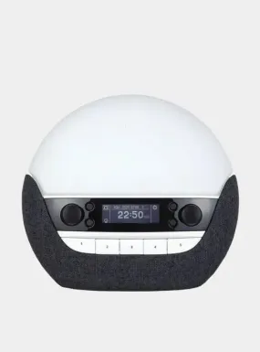 Lumie Bodyclock Luxe 750DAB - Wake-up Light with DAB Radio, Bluetooth Speakers, Low-Blue Light for Sleep