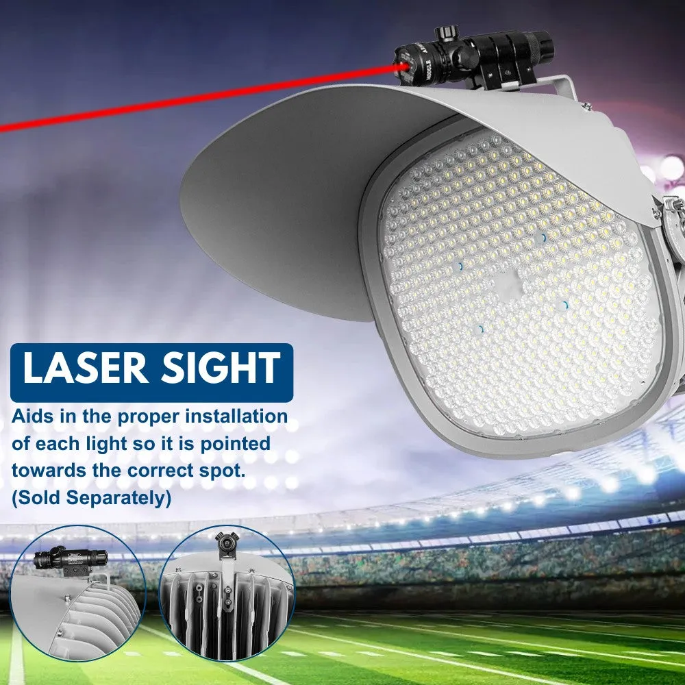 LYRA LED Stadium Light -  800W - 120,000lm - 5700K - 200-480V - 2000W Equal - 10 Year Warranty