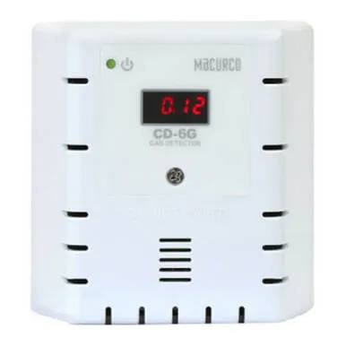 Macurco CO2 Fixed Gas Detector (0-5% vol, auto fan control)