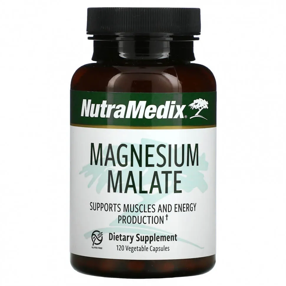 Magnesium malate NutraMedix Magnesium Malate, 120 capsules