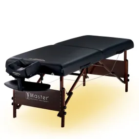 Master Massage 30'' DEL RAY Portable Massage Table Package with Ambient Light System
