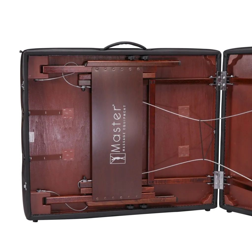 Master Massage 30'' DEL RAY Portable Massage Table Package with Ambient Light System