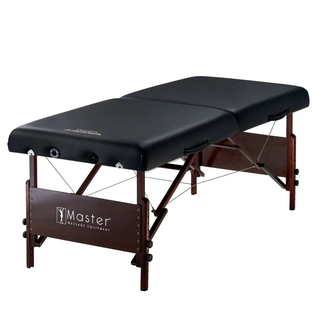 Master Massage 30'' DEL RAY Portable Massage Table Package with Ambient Light System