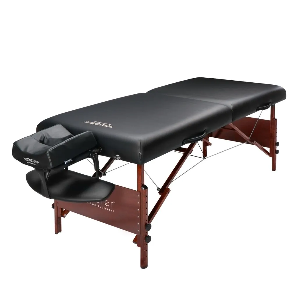 Master Massage 30'' DEL RAY Portable Massage Table Package with Ambient Light System