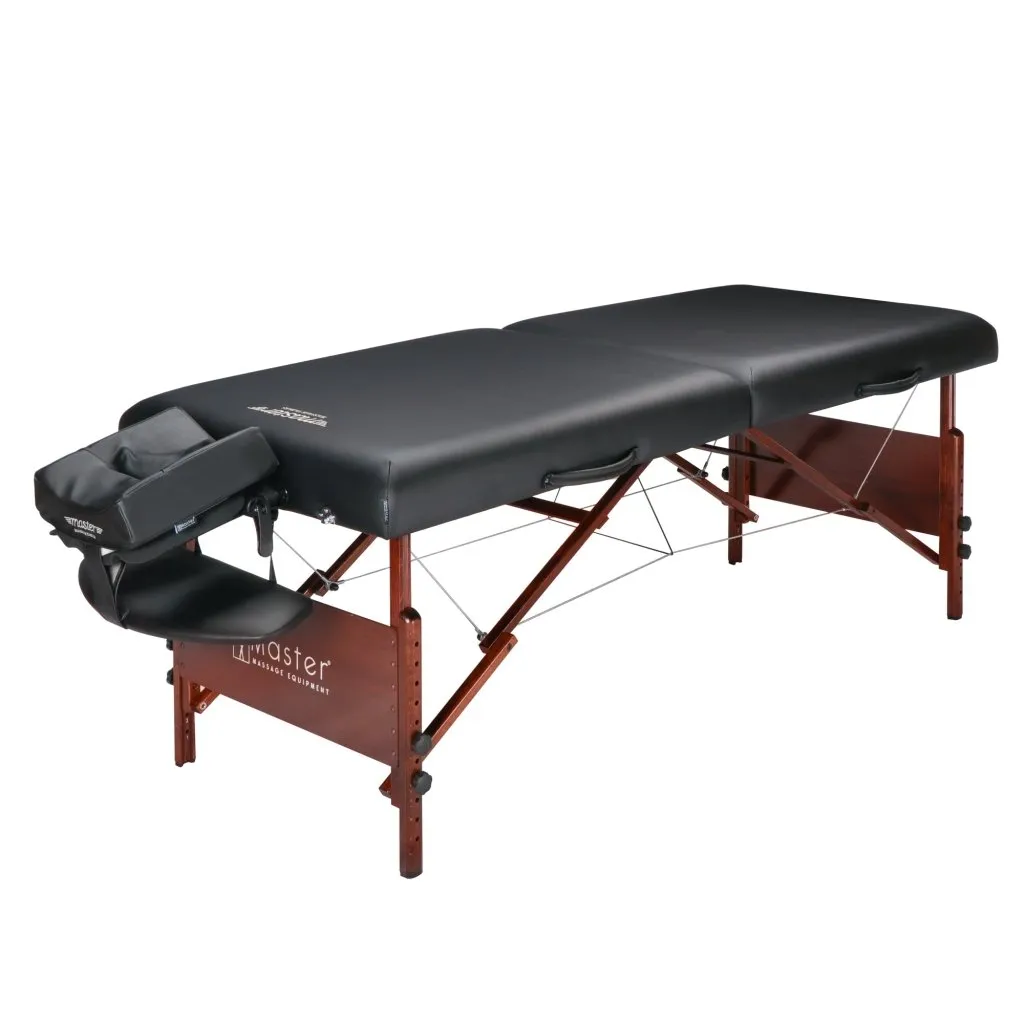 Master Massage 30'' DEL RAY Portable Massage Table Package with Ambient Light System