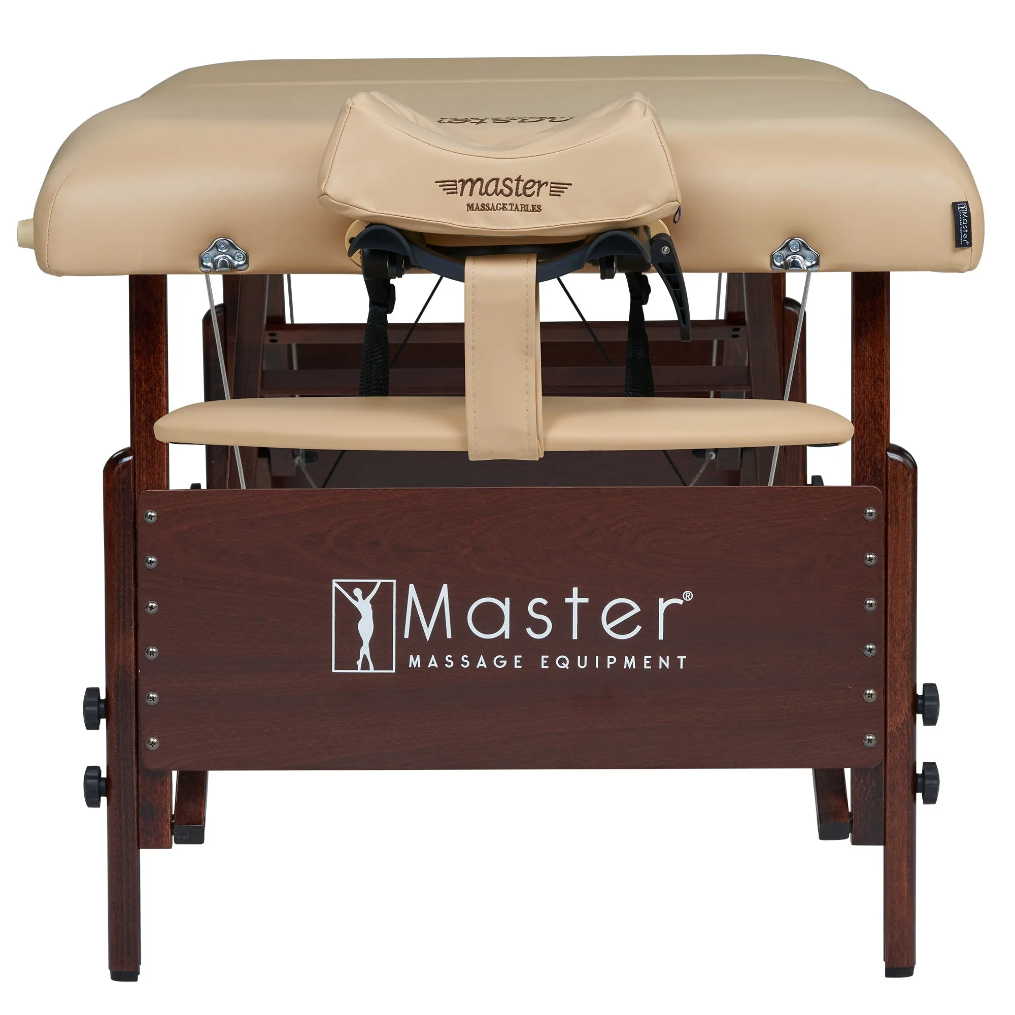 Master Massage 30" DEL RAY™ Portable Massage Table Package with THERMA-TOP® - Built-In Adjustable Heating System for Extreme Comfort! (Sand Color)