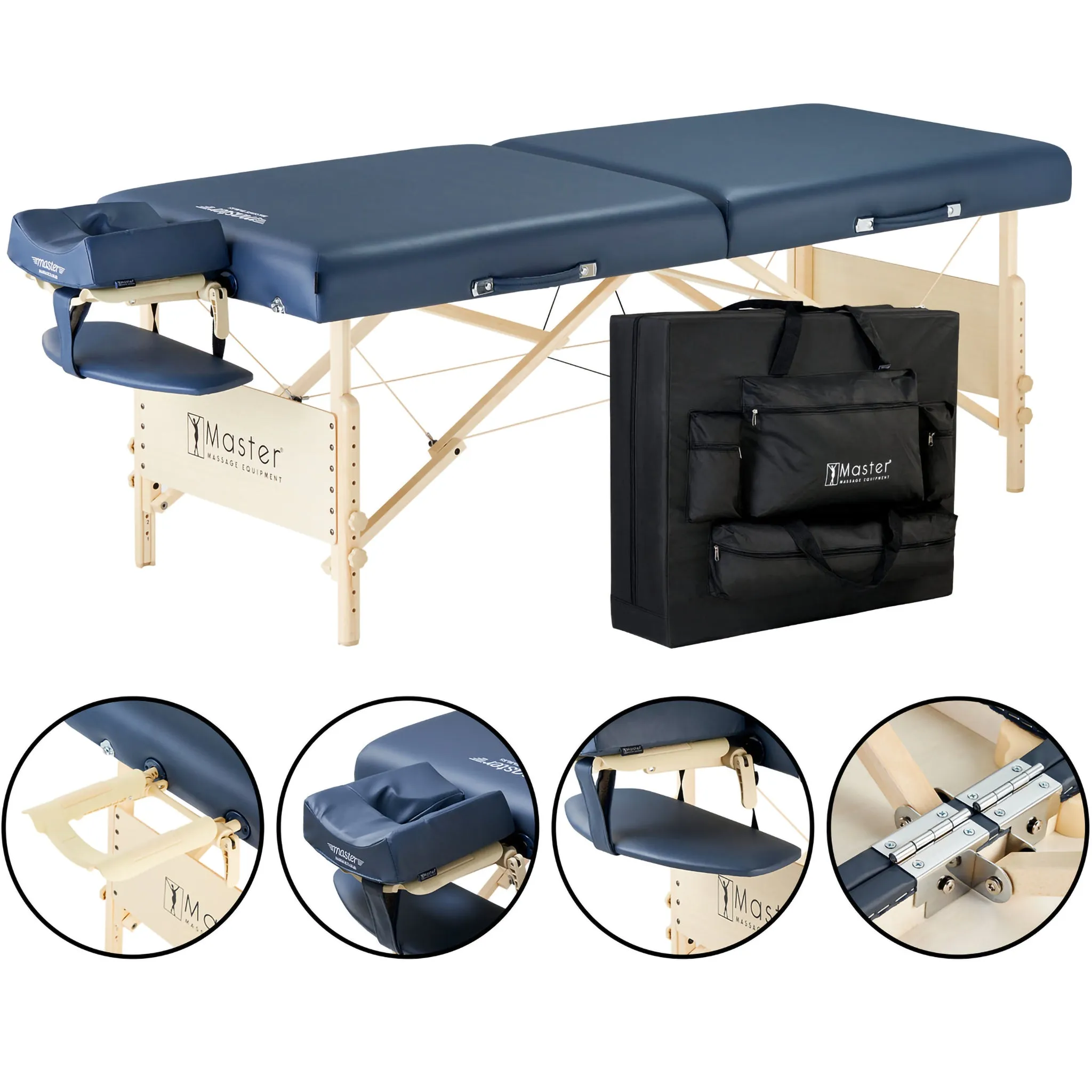 Master Massage CORONADO LX Portable Massage Table with Therma-Top Heating System - 71cm