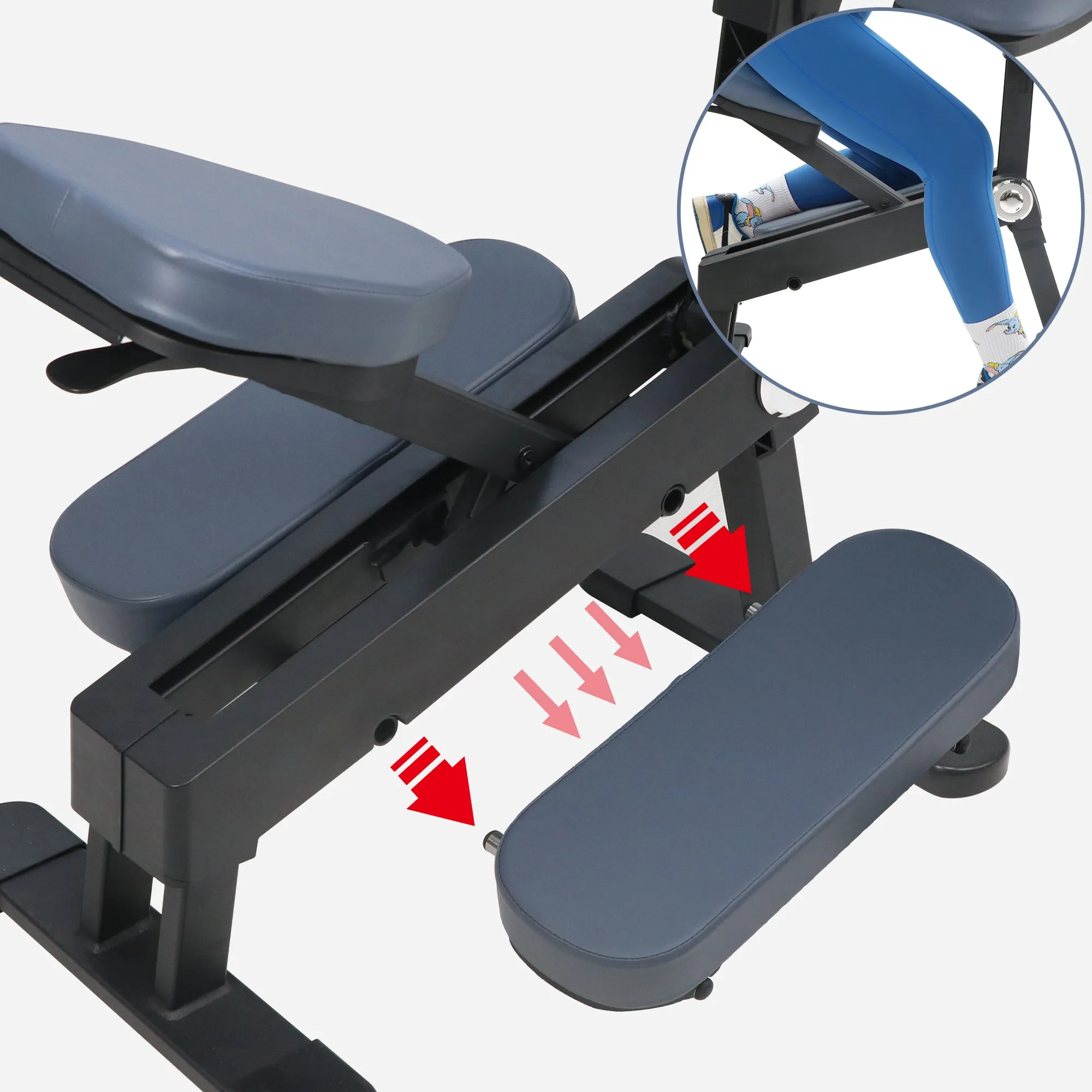 Master Massage - Master Massage Gymlane Portable Massage Chair Royal Blue