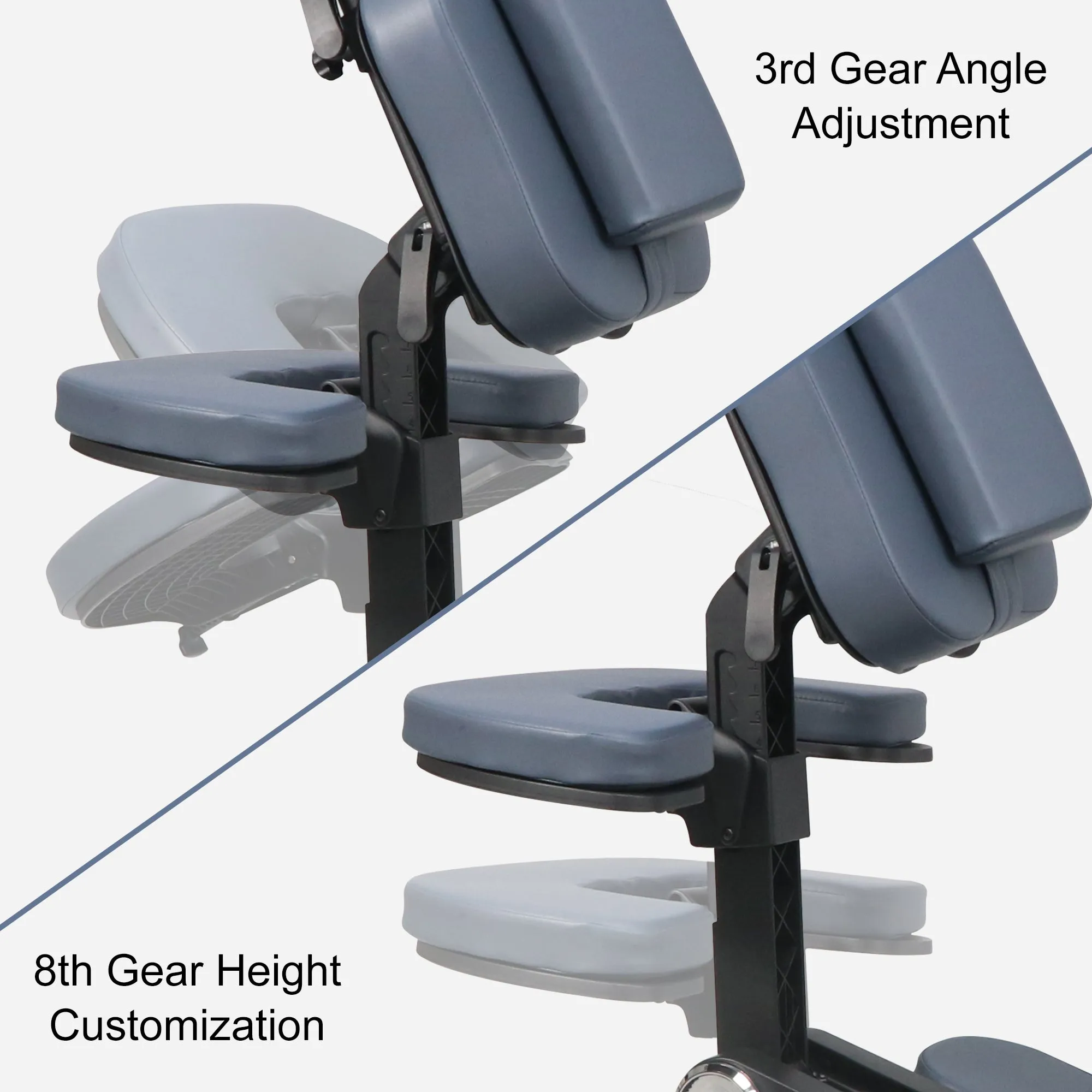 Master Massage - Master Massage Gymlane Portable Massage Chair Royal Blue
