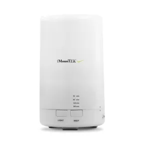 Mini Cool Mist Humidifier with Aroma Diffuser & LED Lights - 4 Timer Settings, Ideal for Office, Home, Vehicle, Study, Yoga, Spa