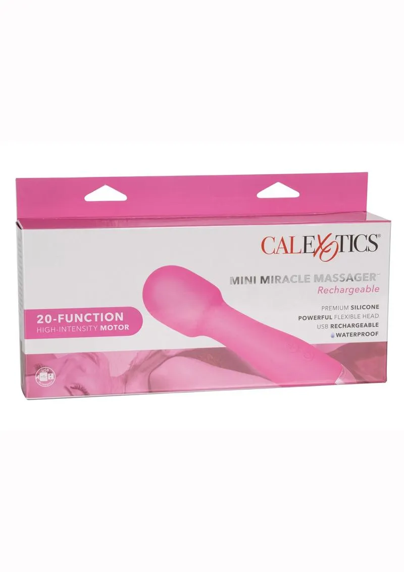 Mini Miracle Silicone Rechargeable Wand Massager