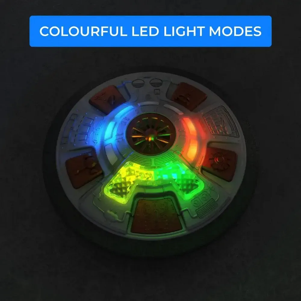 Mirana Moonshine Silver C-Type USB Rechargeable LED Hover Air Football