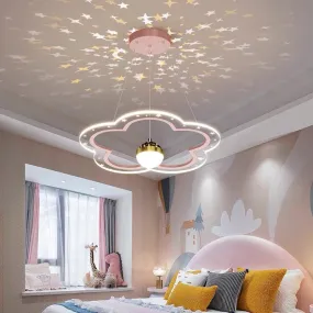 Modern LED Starry Sky Art Deco Chandelier For Bedroom