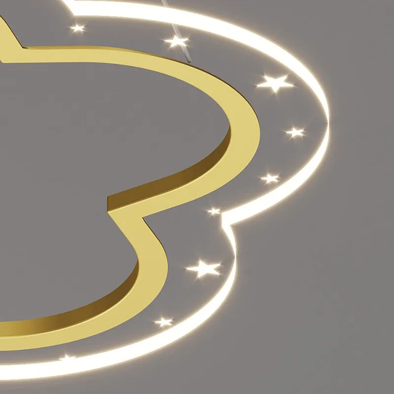 Modern LED Starry Sky Art Deco Chandelier For Bedroom