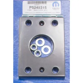 MOPAR PERFORMANCE 2 Stud Master Cylinder to 4 Stud Booster Master Cylinder Bracket Hardware Steel Natural - Kit