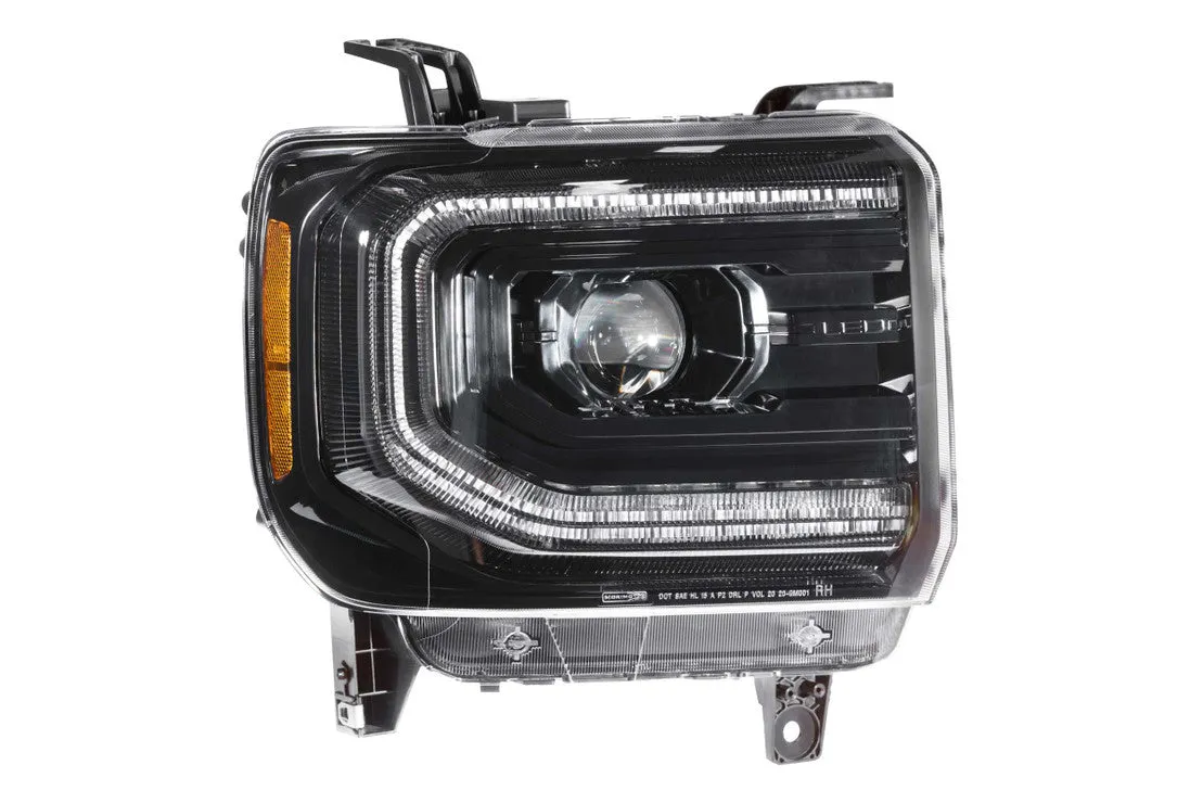 Morimoto Headlights GMC Sierra (2014-2018) XB LED - Black