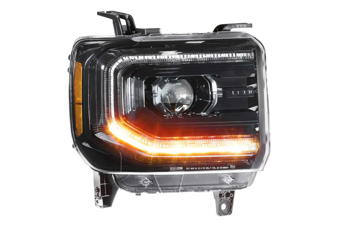 Morimoto Headlights GMC Sierra (2014-2018) XB LED - Black